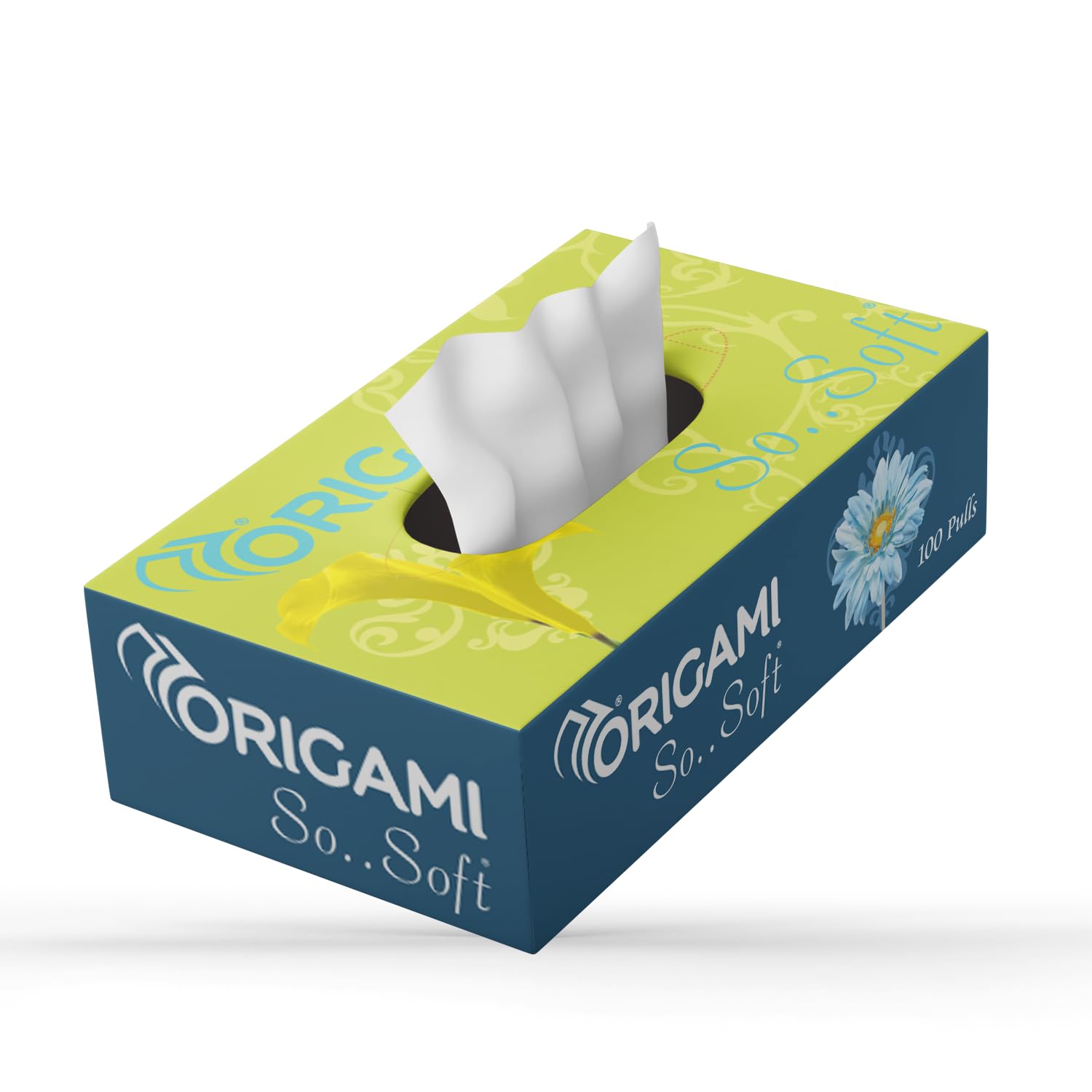 Origami So Soft 2 Ply Facial Tissue Ultra Soft, Skin Friendly & Highly Absorbent Face Tissues
