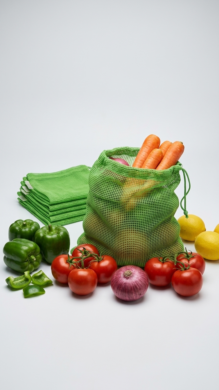 Cotton Mesh vegetables bag