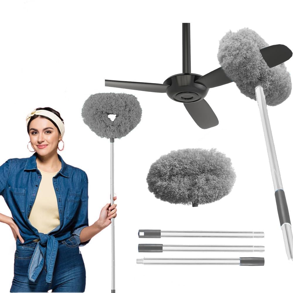 Fan dust cleaner