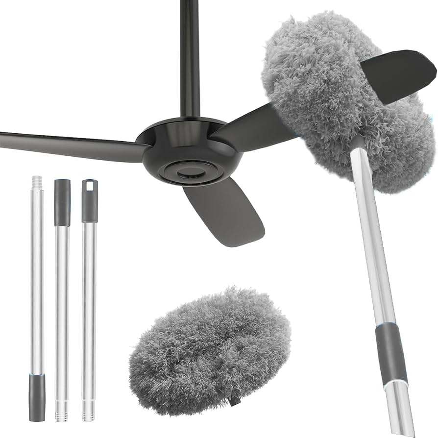 Fan dust cleaner