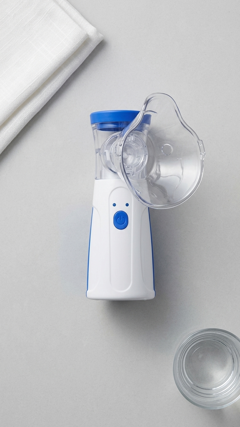 Accutrust Portable Ultrasonic Mesh Nebulizer Machine