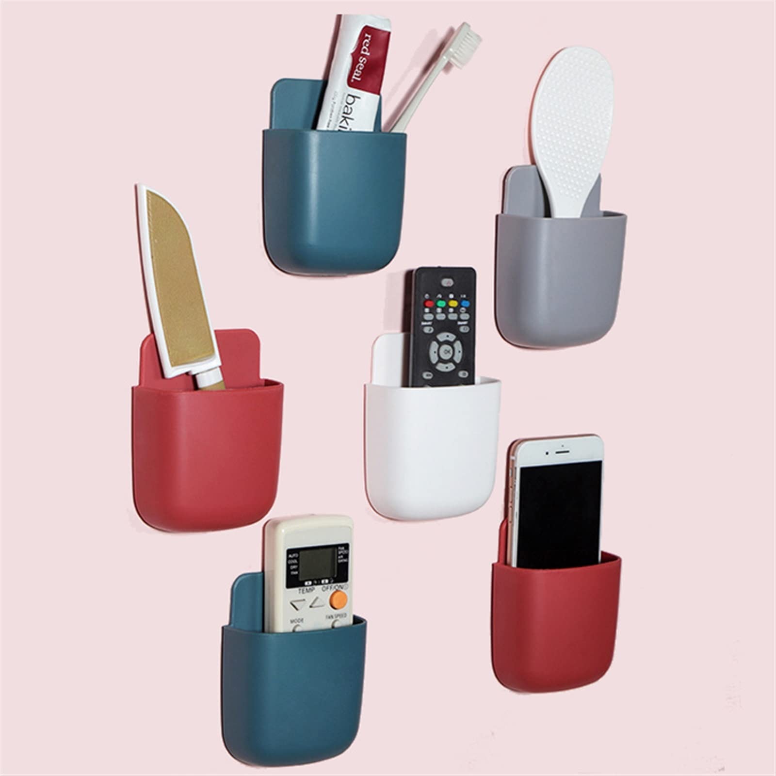 Wall mount mobile, remote holder